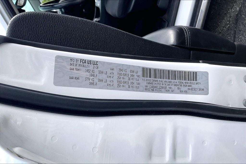 2018 Dodge Durango SXT