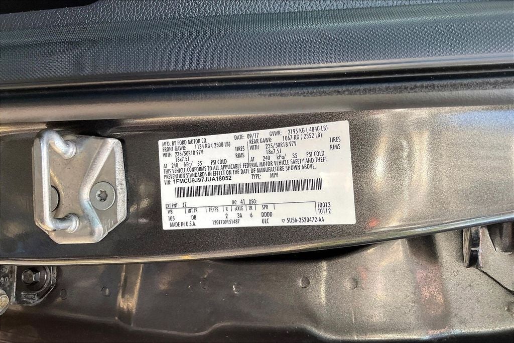 2018 Ford Escape Titanium