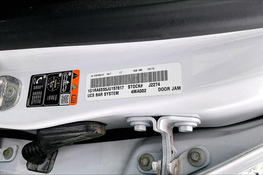 2018 Chevrolet Volt LT