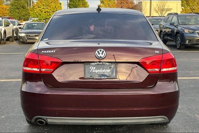 2013 Volkswagen Passat 2.5 SE w/Sunroof/Nav