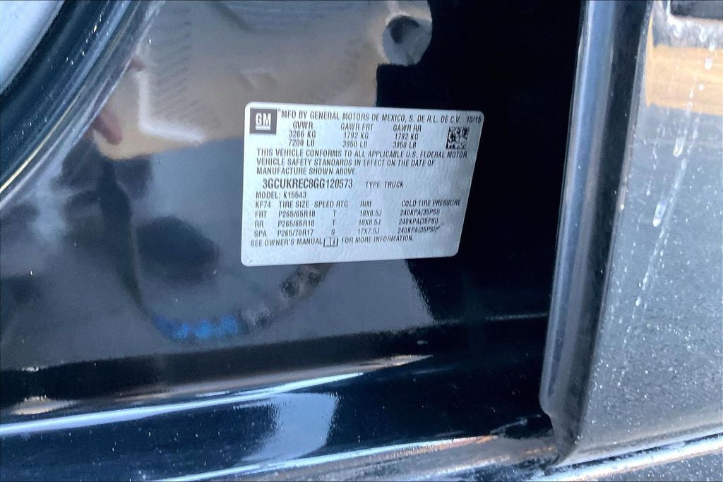 2016 Chevrolet Silverado 1500 LT LT2