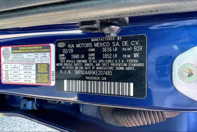 2019 Kia Rio S