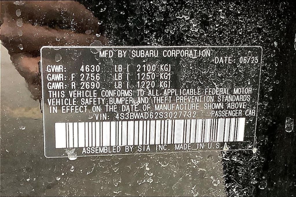 2025 Subaru Legacy Premium