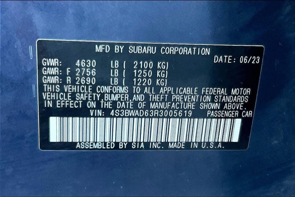 2024 Subaru Legacy Premium