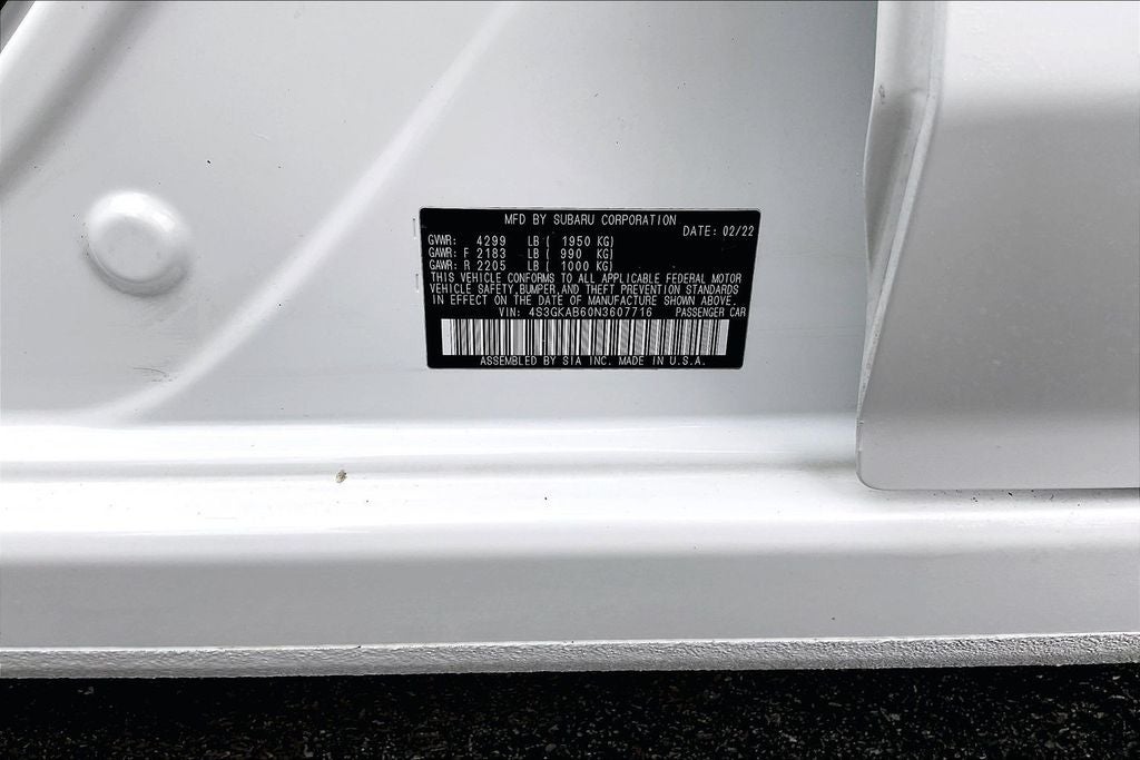 2022 Subaru Impreza Base