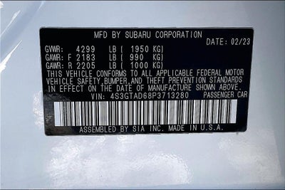 2023 Subaru Impreza Premium