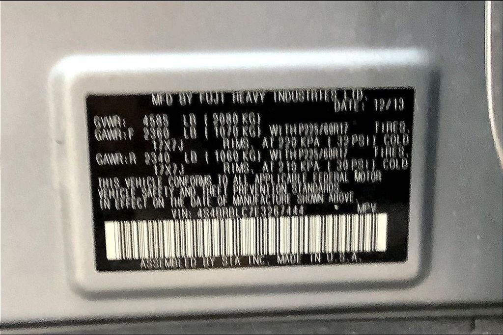 2014 Subaru Outback 2.5i Limited