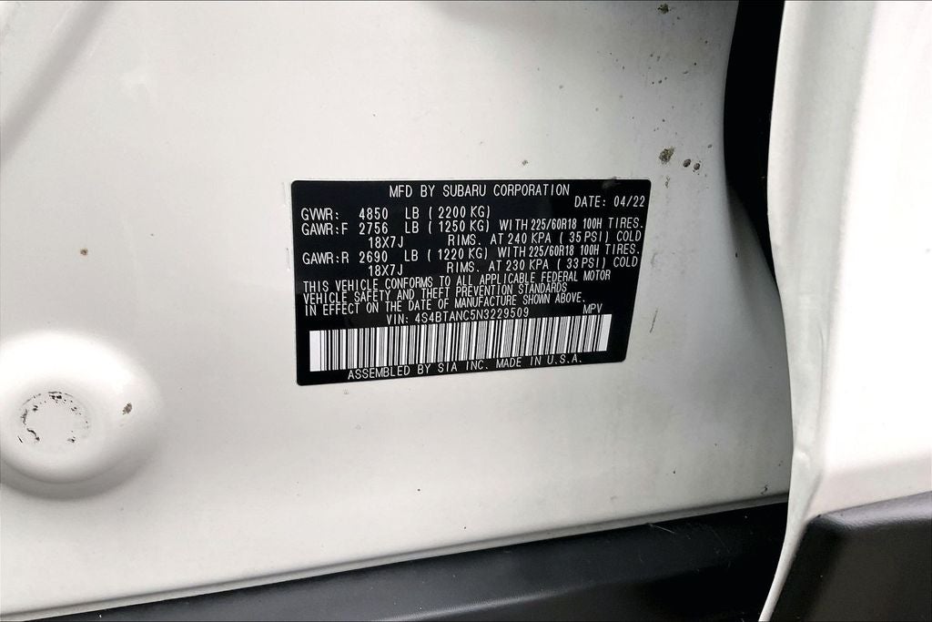 2022 Subaru Outback Limited