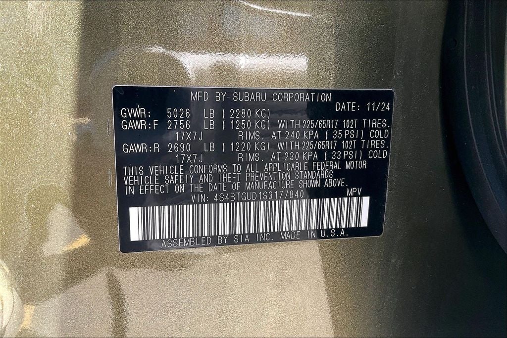 2025 Subaru Outback Wilderness