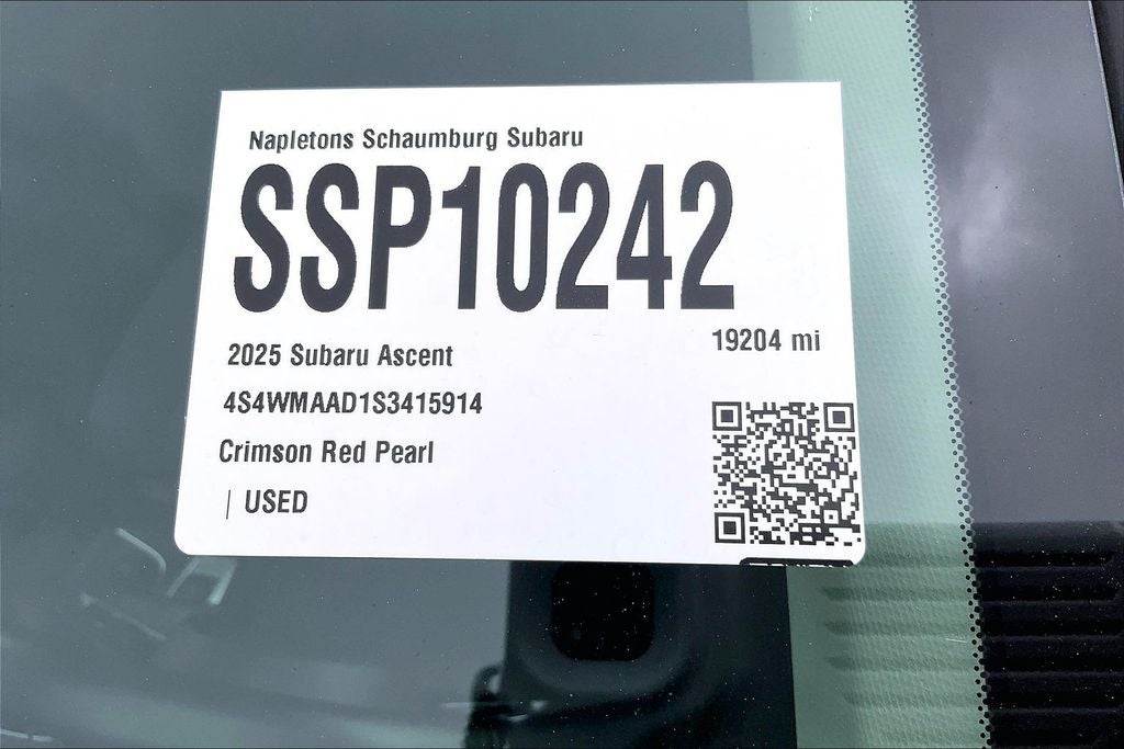 2025 Subaru Ascent Premium