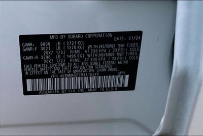 2024 Subaru Ascent Limited