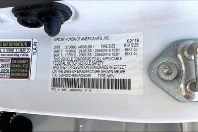2019 Honda CR-V EX-L