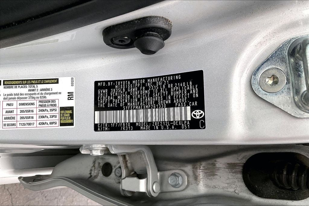 2021 Toyota Corolla LE