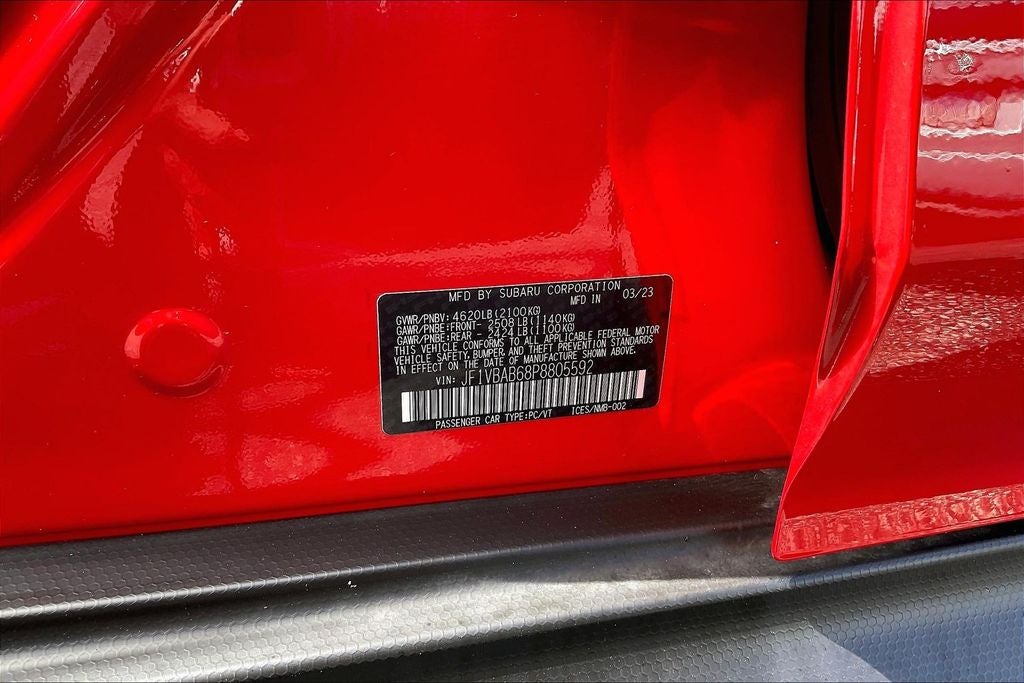 2023 Subaru WRX Base