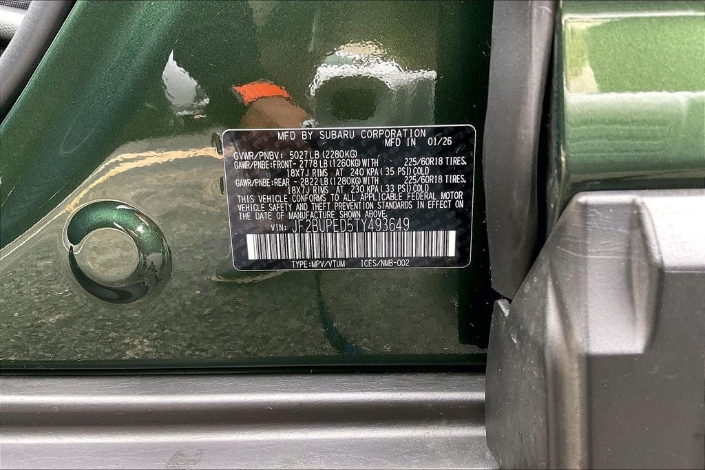 2026 Subaru Outback Touring