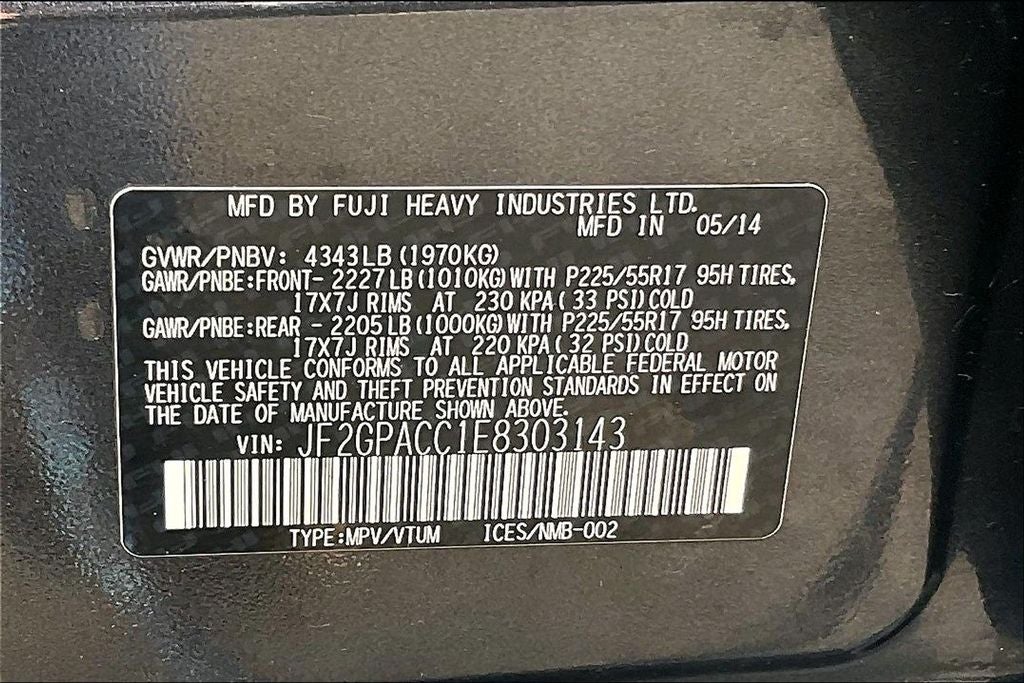 2014 Subaru XV Crosstrek 2.0i Premium
