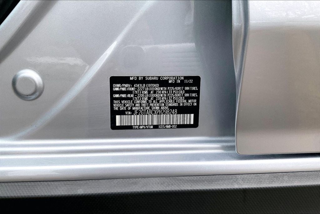 2023 Subaru Crosstrek Base