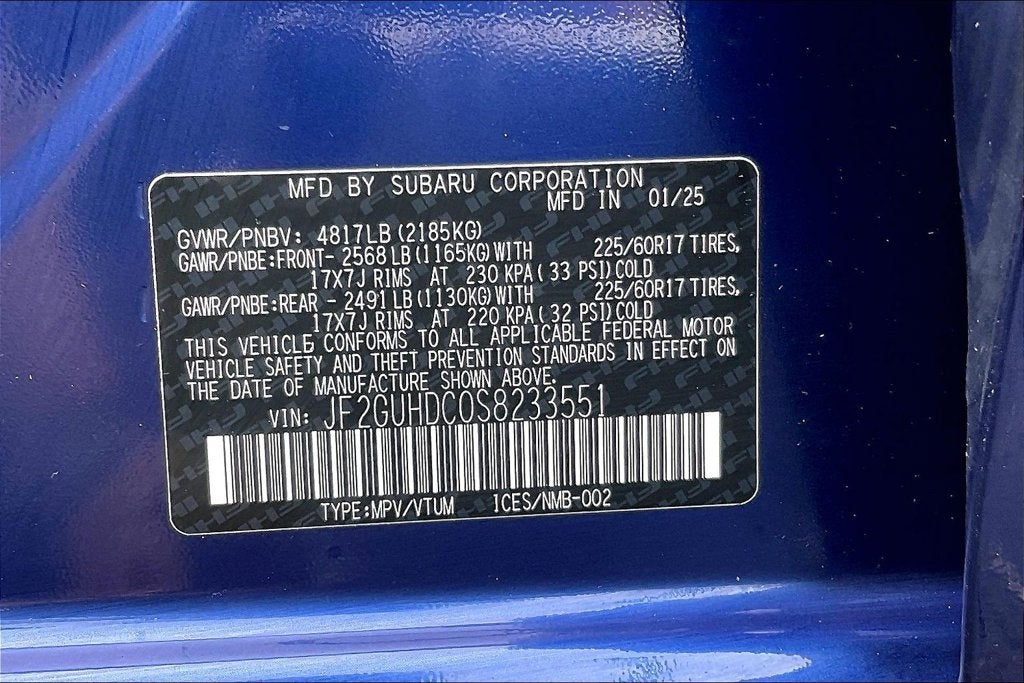 2025 Subaru Crosstrek Premium