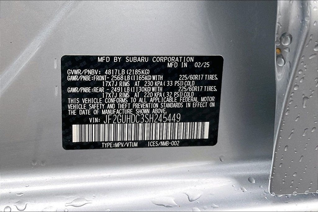 2025 Subaru Crosstrek Premium