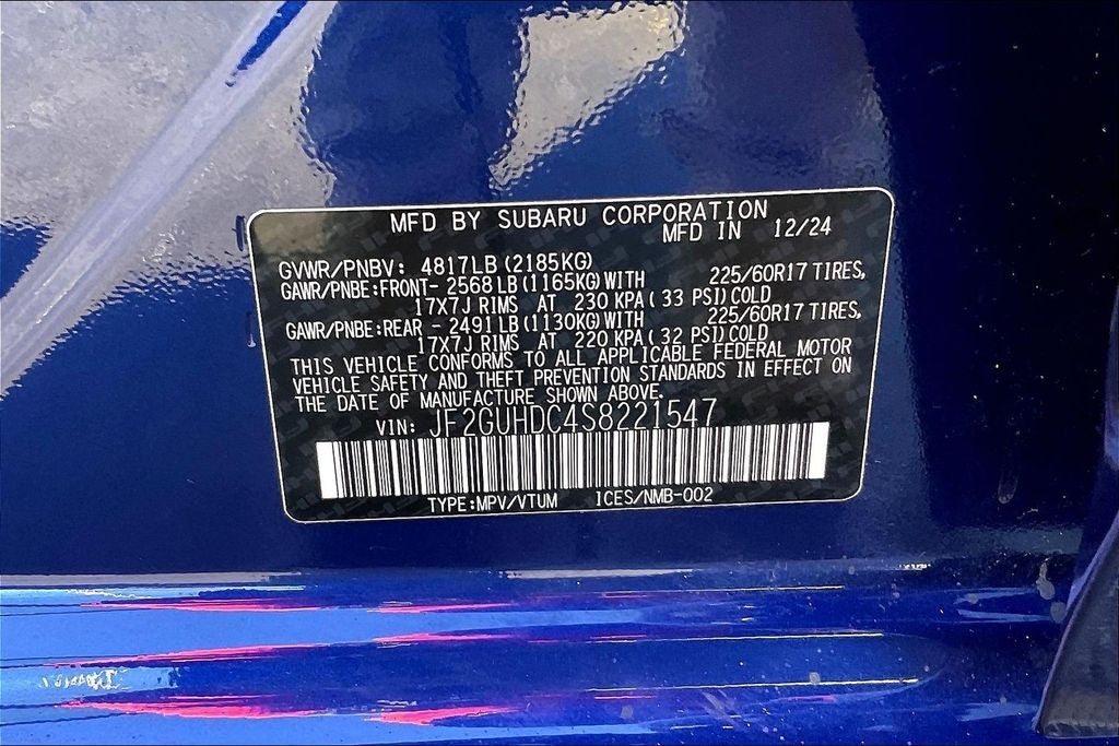 2025 Subaru Crosstrek Premium