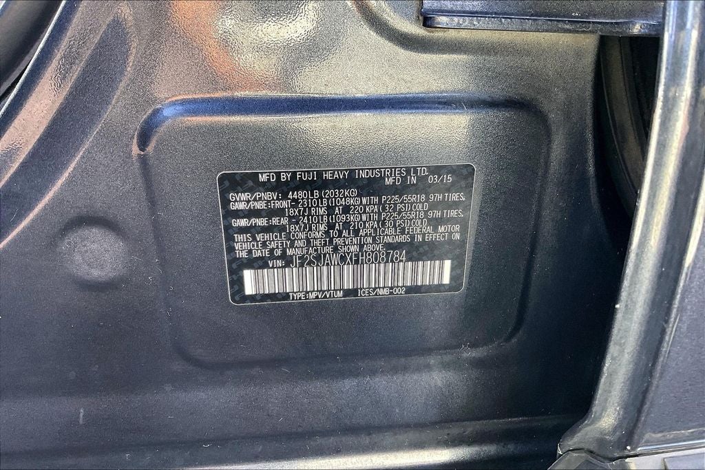 2015 Subaru Forester 2.5i Touring