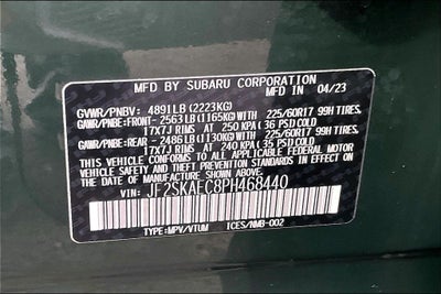 2023 Subaru Forester Premium