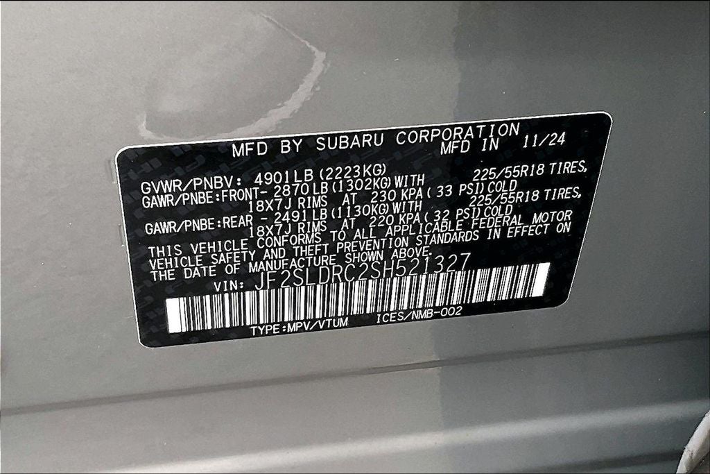 2025 Subaru Forester Limited