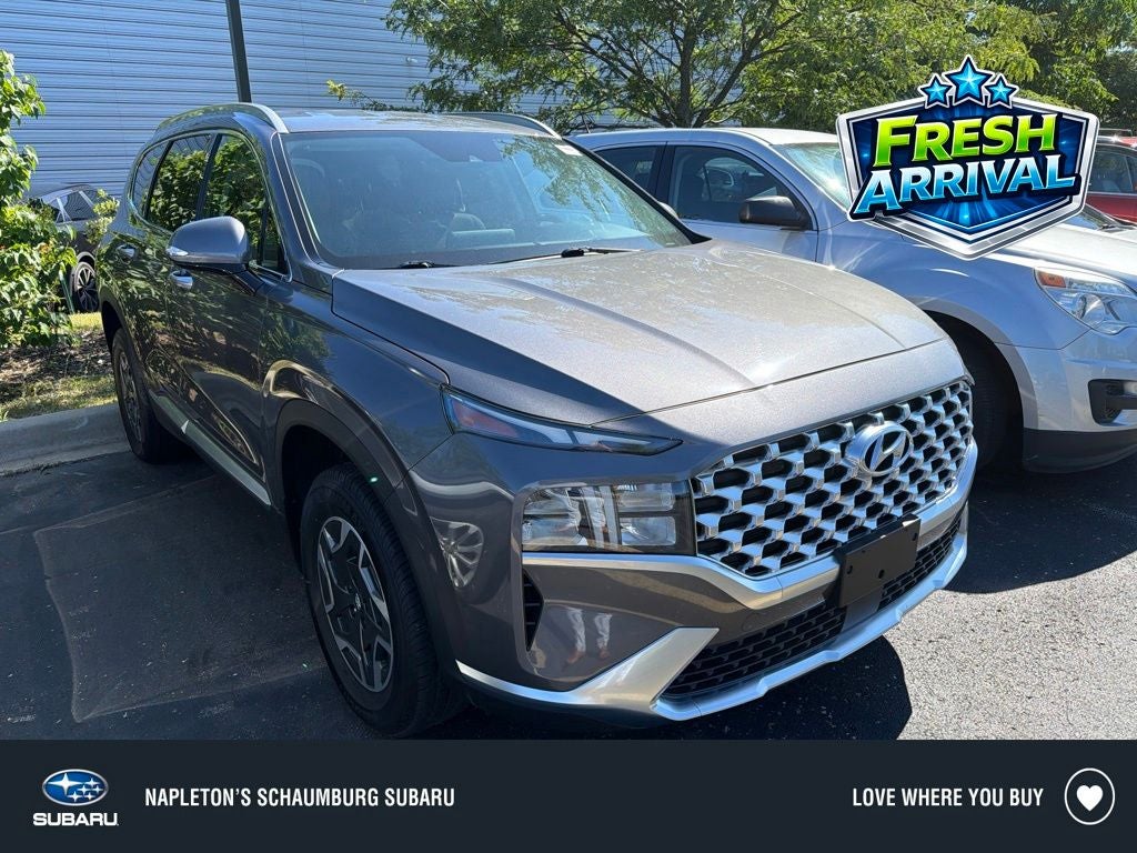 2021 Hyundai Santa Fe Hybrid Blue