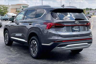 2021 Hyundai Santa Fe Hybrid Blue