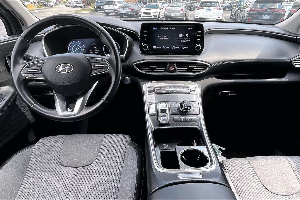 2021 Hyundai Santa Fe Hybrid Blue