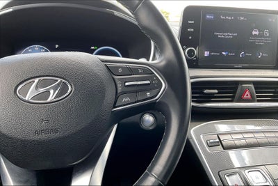2021 Hyundai Santa Fe Hybrid Blue