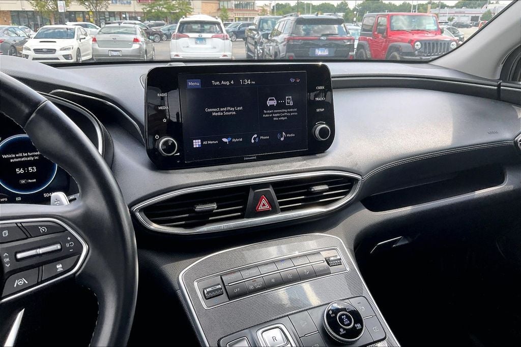 2021 Hyundai Santa Fe Hybrid Blue