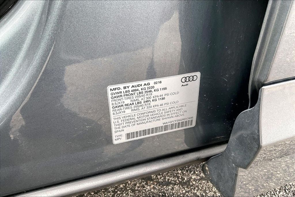 2016 Audi Q3 2.0T Prestige quattro