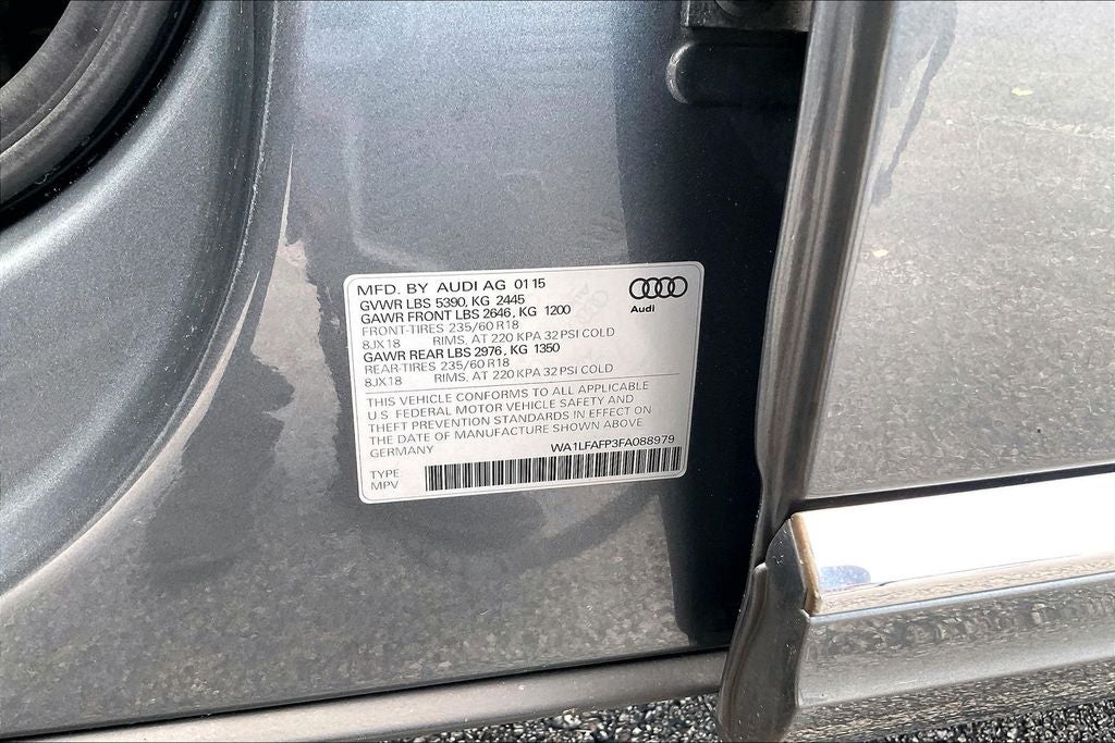 2015 Audi Q5 2.0T Premium Plus quattro