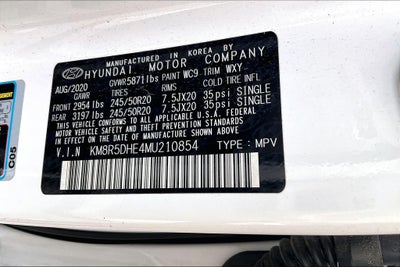 2021 Hyundai Palisade Limited