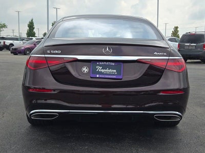 2024 Mercedes-Benz S-Class S 580 4MATIC®